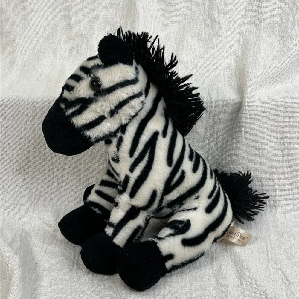 DAN DEE Collector's Choice Striped Zebra Horse Stuffed Plush 11